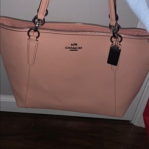 Light Pink Coach Handbag